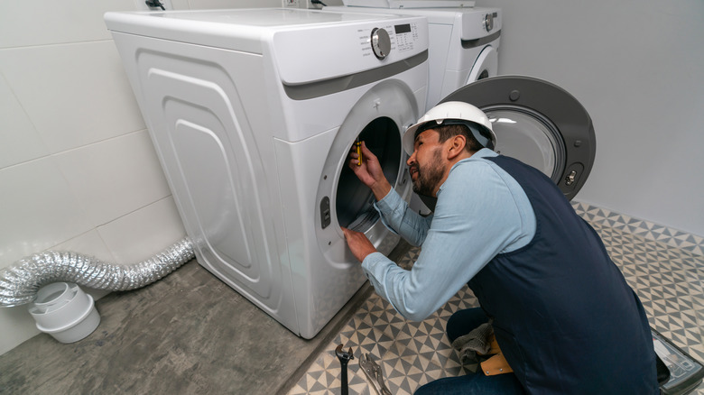 Placentia washer- dryer installation
